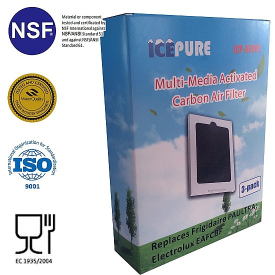 Filtre à air Icepure pour Frigidaire Paultra 241575001 Filtre à air Icepure pour Frigidaire Paultra 241575001