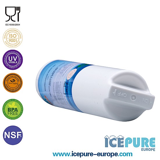 Icepure Filtre à eau pour GE GXRLQR Icepure Filtre à eau pour GE GXRLQR