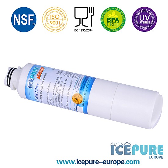 Icepure Filtre à eau pour EcoAqua EFF-6027A / Double O-ring Icepure Filtre à eau pour EcoAqua EFF-6027A / Double O-ring