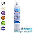 Icepure Filtre à eau pour Smeg 461950266841 Icepure Filtre à eau pour Smeg 461950266841