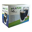 Alapure Verres à café thermo à double paroi ALA-GLS21 Alapure Verres à café thermo à double paroi ALA-GLS21