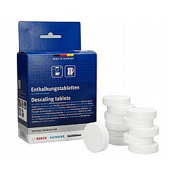 Pastilles détartrantes (12pcs) d'origine Siemens 00311893 pour machine à café
