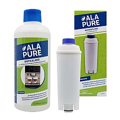 Kit de maintenance Alapure FMC006 – Filtre à eau ALA‑CMC602 + produit détartrant compatible avec AEG Kit de maintenance Alapure FMC006 – Filtre à eau ALA‑CMC602 + produit détartrant compatible avec AEG