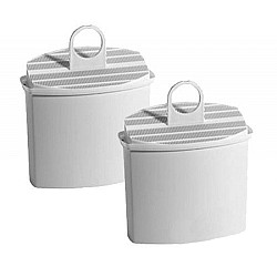Cartouches filtrantes Alapure compatibles avec Braun KWF2 (x2) Cartouches filtrantes Alapure compatibles avec Braun KWF2 (x2)