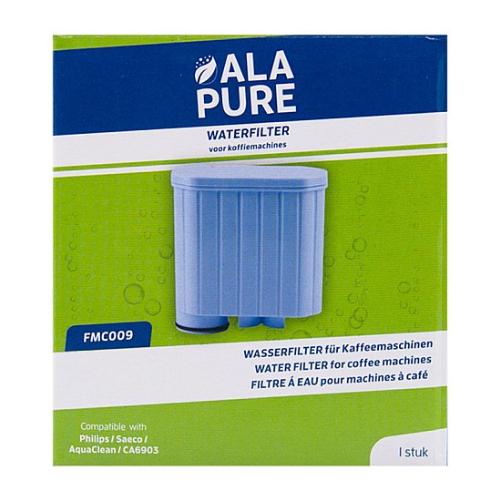 Filtre à eau Alapure compatible avec Philips Saeco AquaClean / CA6903