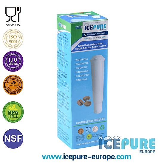 Alapure Filtre à eau pour Jura White 60209 Alapure Filtre à eau pour Jura White 60209