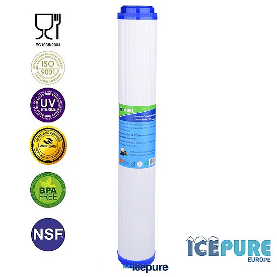 Icepure 20-inch GAC Carbon Water Filter ICP-GAC20 Icepure 20-inch GAC Carbon Water Filter ICP-GAC20