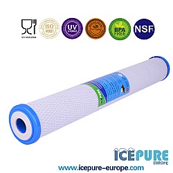 Filtre à charbon Icepure 20 pouces - Carbon Block ICP-CTO20-05