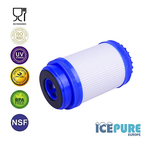 Filtre à eau Icepure 5-inch GAC Carbon ICP-GAC5 Filtre à eau Icepure 5-inch GAC Carbon ICP-GAC5