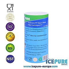 Filtre à sédiments Icepure 5 pouces 5 microns ICP-PP5-05