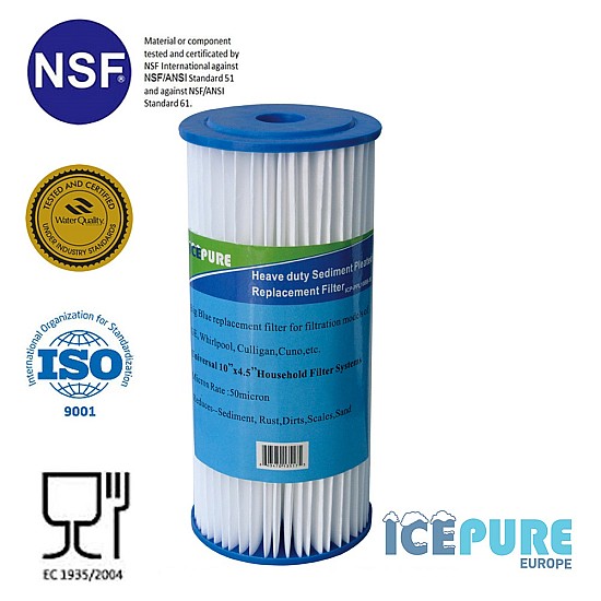 Icepure 10inch Big Blue Pre-Filter 5 Micron ICP-PPL10BB-05 Icepure 10inch Big Blue Pre-Filter 5 Micron ICP-PPL10BB-05