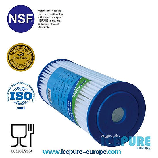 Icepure 10inch Big Blue Pre-Filter 5 Micron ICP-PPL10BB-05 Icepure 10inch Big Blue Pre-Filter 5 Micron ICP-PPL10BB-05