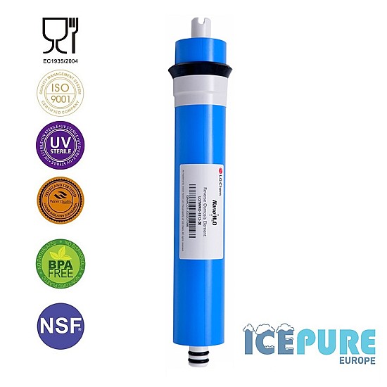 Filtre à membrane TW30-1812-50 de LG CHEM LGTWRO-1812-50 Filtre à membrane TW30-1812-50 de LG CHEM LGTWRO-1812-50