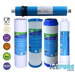 Kit de remplacement complet pour osmose inverse Kit de remplacement complet pour osmose inverse