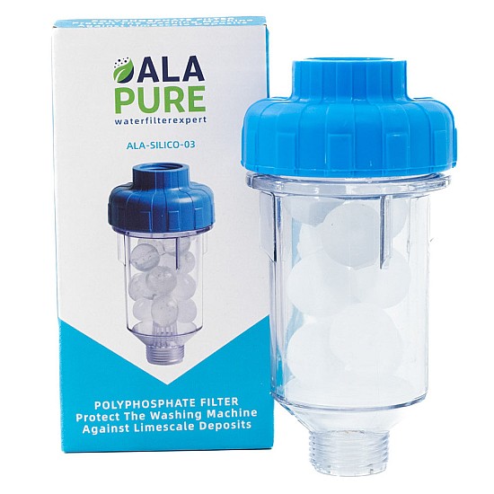 Alapure Washer Filter Anti-Scale ALA-SILICO-03 Alapure Washer Filter Anti-Scale ALA-SILICO-03