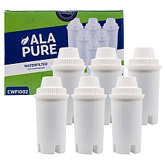 Filtre à eau Alapure CWF1002 – Compatible avec Brita Classic (Pack de 6)