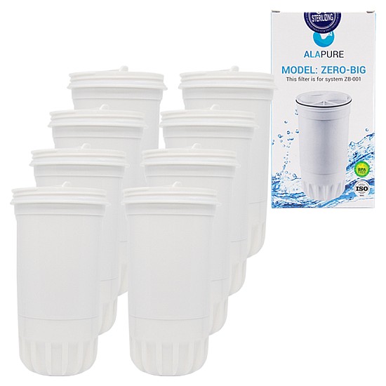 Alapure Water filter suitable for ZeroWater CWF1003 / 8-Pack Alapure Water filter suitable for ZeroWater CWF1003 / 8-Pack