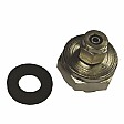 Embout de robinet avec bec vissé chromé Embout de robinet avec bec vissé chromé