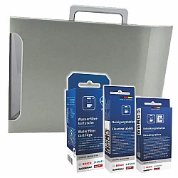 Siemens Maintenance Set Machine à café Réservoir d'eau + Filtre à eau + Détartreur + Nettoyeur 11010423