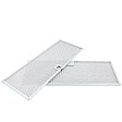 Alapure Metal filter suitable for Juno 50286533000 160x424mm (2pcs) Alapure Metal filter suitable for Juno 50286533000 160x424mm (2pcs)