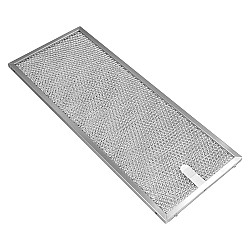 Filtre à graisse en métal convient pour 389x153mm Novy 140040 / 563-8035 par Alapure