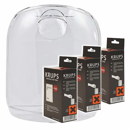 Krups Coffee Machine Maintenance Set Water Tank + 3x Descaling Set MS-623472 Krups Coffee Machine Maintenance Set Water Tank + 3x Descaling Set MS-623472
