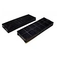 Filtre à charbon Alapure pour Hotpoint-Ariston C00268402 (2pcs)