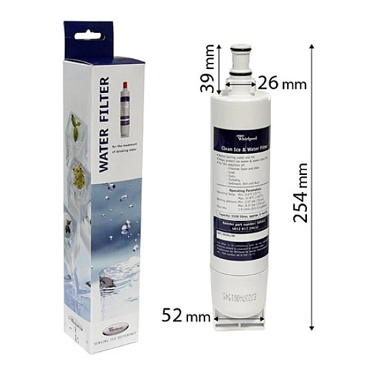 WPRO Filtre à eau USC009 / 481281718406 / SBS002 WPRO Filtre à eau USC009 / 481281718406 / SBS002