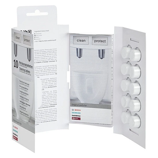 Bosch Tablettes de nettoyage 00311970 / 00312295 (10St.) Bosch Tablettes de nettoyage 00311970 / 00312295 (10St.)