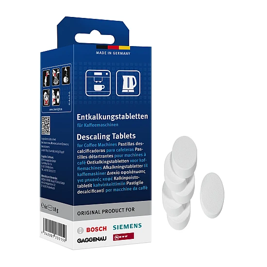 Gaggenau Pastilles de détartrage 00311864 / 311556 / TCZ6002 / TZ60002 / 311864